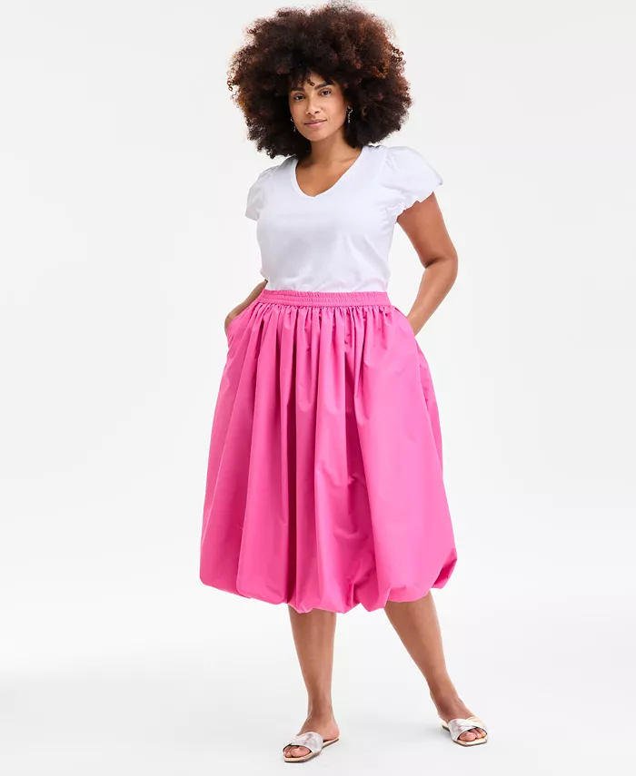 Модная миди-юбка с расклешенным подолом больших размеров On 34th, розовый
Модная миди-юбка с расклешенным подолом больших размеров On 34th, розовый