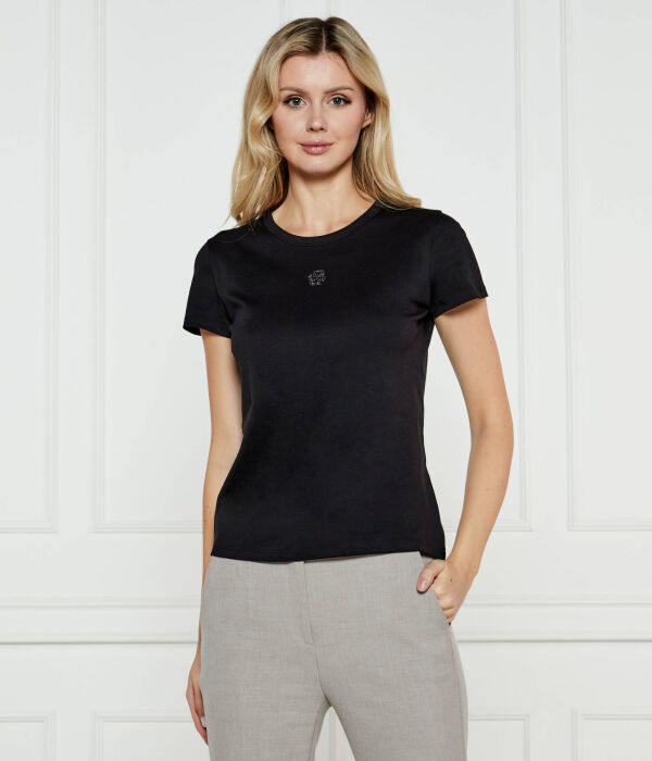Футболка женская Boss с декоративной монограммой, черный
Футболка женская Boss с декоративной монограммой, черный