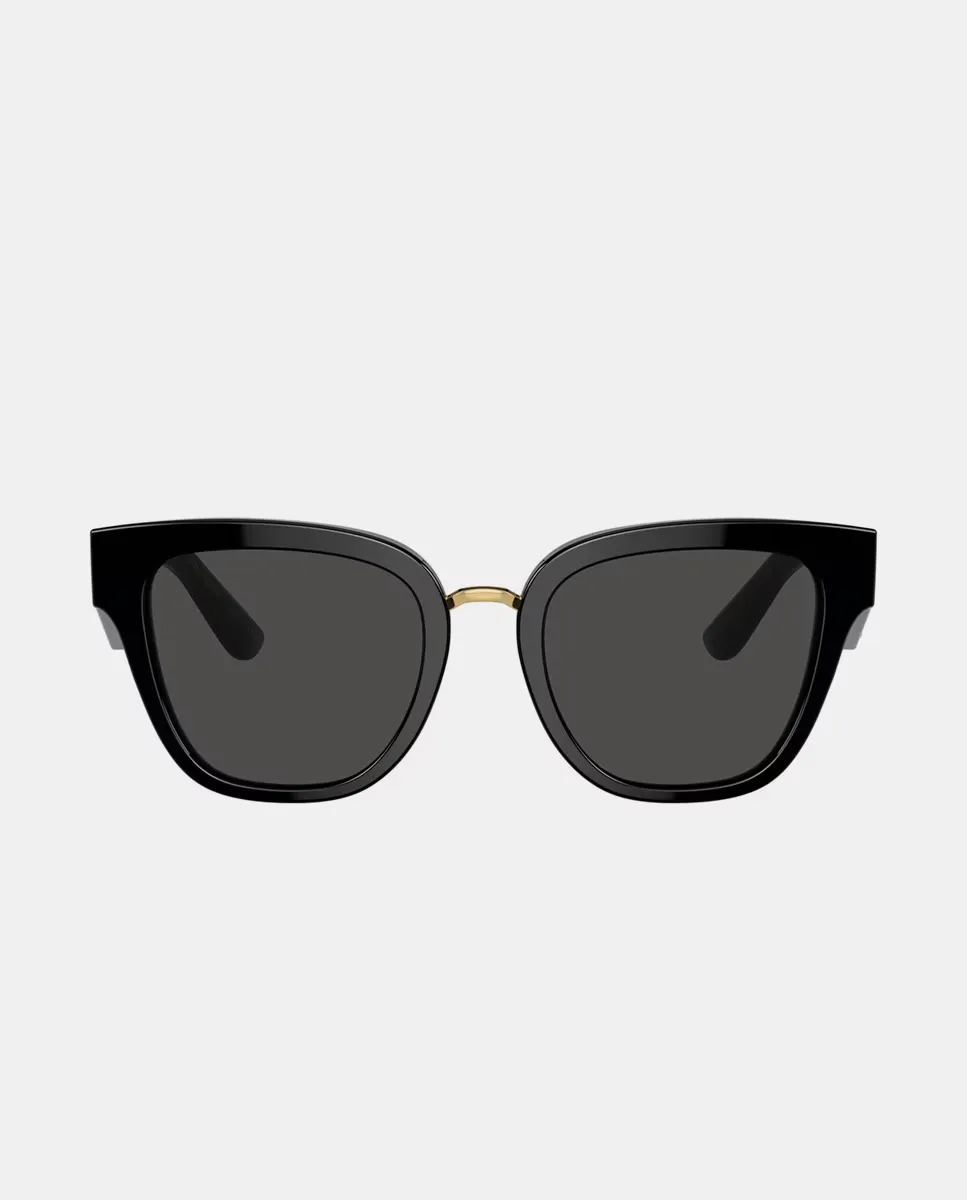 Женские солнцезащитные очки-бабочки из серого ацетата Dolce & Gabbana, чёрный
Женские солнцезащитные очки-бабочки из серого ацетата Dolce & Gabbana, чёрный