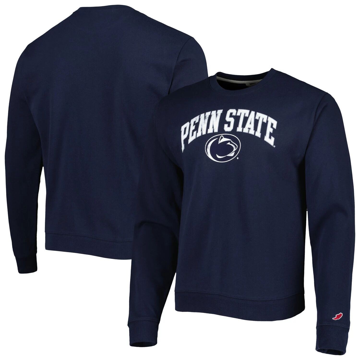 Мужская студенческая одежда League Navy Penn State Nittany Lions 1965 Arch Essential, флисовый пуловер с круглым вырезом, толстовка
Мужская студенческая одежда League Navy Penn State Nittany Lions 1965 Arch Essential, флисовый пуловер с круглым вырезом, толстовка