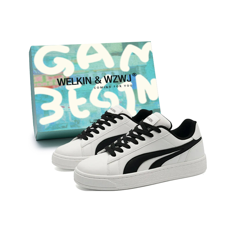 WELKIN&WZWJ Скользоустойчивые износостойкие низкие скейтерские кроссовки унисекс белые, цвет White
WELKIN&WZWJ Скользоустойчивые износостойкие низкие скейтерские кроссовки унисекс белые, цвет White