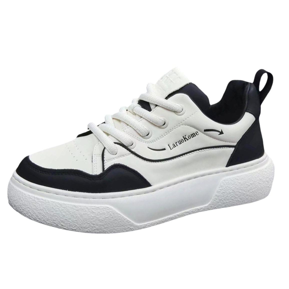 ZUOSAISI Износостойкие дышащие низкие скейтерские кроссовки мужские черно-белые, цвет Black White
ZUOSAISI Износостойкие дышащие низкие скейтерские кроссовки мужские черно-белые, цвет Black White