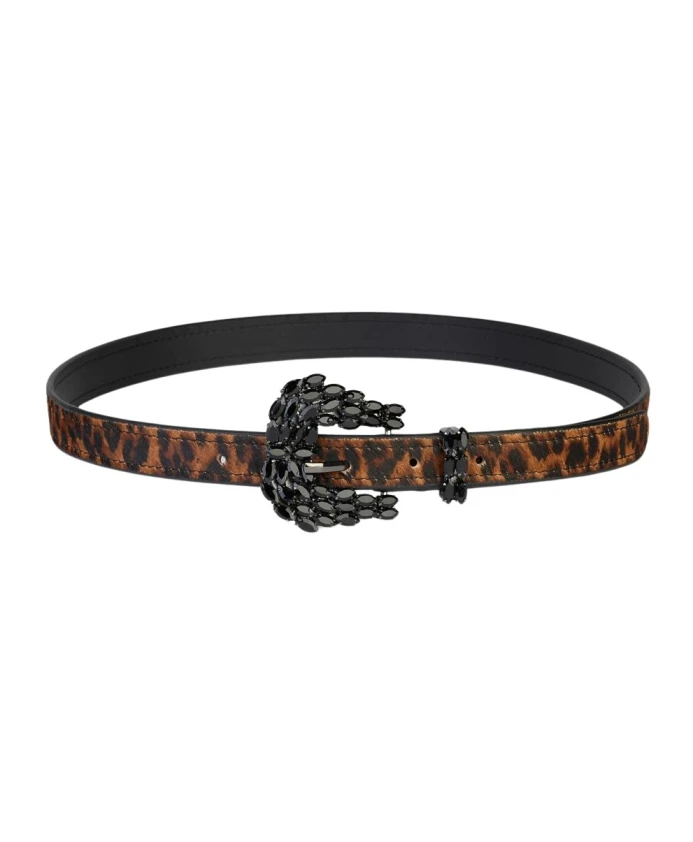 Ремень с принтом и декоративной застежкой Alma En Pena, коричневый
Ремень с принтом и декоративной застежкой Alma En Pena, коричневый