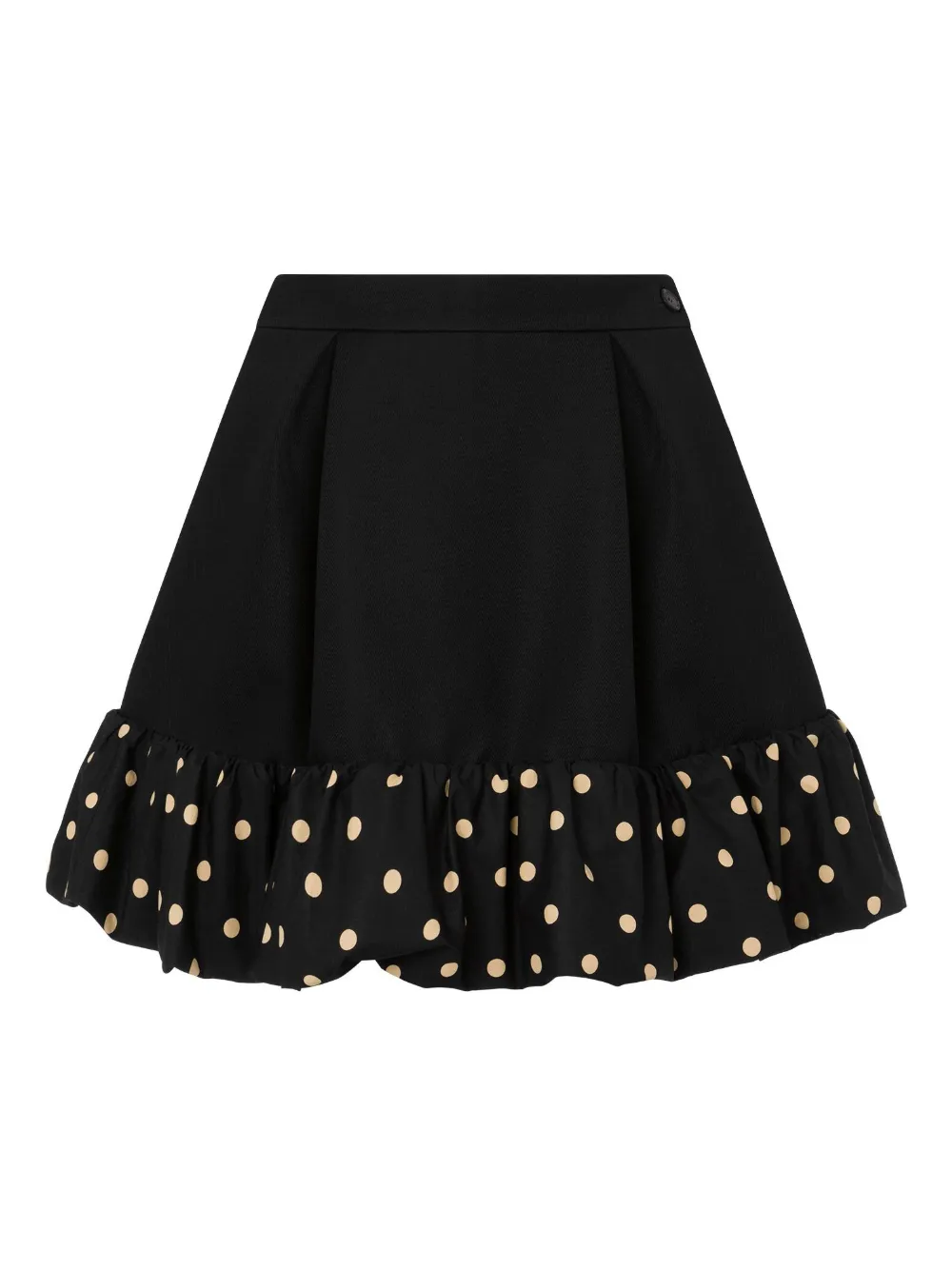 Юбка мини в горох с оборками Moschino, черный
Юбка мини в горох с оборками Moschino, черный