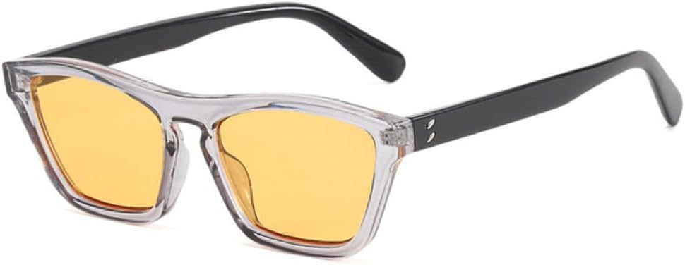 Модные солнцезащитные очки 2027 года в конфетных тонах для женщин, с заклепками и градиентным переходом цвета, солнцезащитные очки UV400 для мужчин MTZJH, Grey Black Yellow
Модные солнцезащитные очки 2027 года в конфетных тонах для женщин, с заклепками и градиентным переходом цвета, солнцезащитные очки UV400 для мужчин MTZJH, Grey Black Yellow