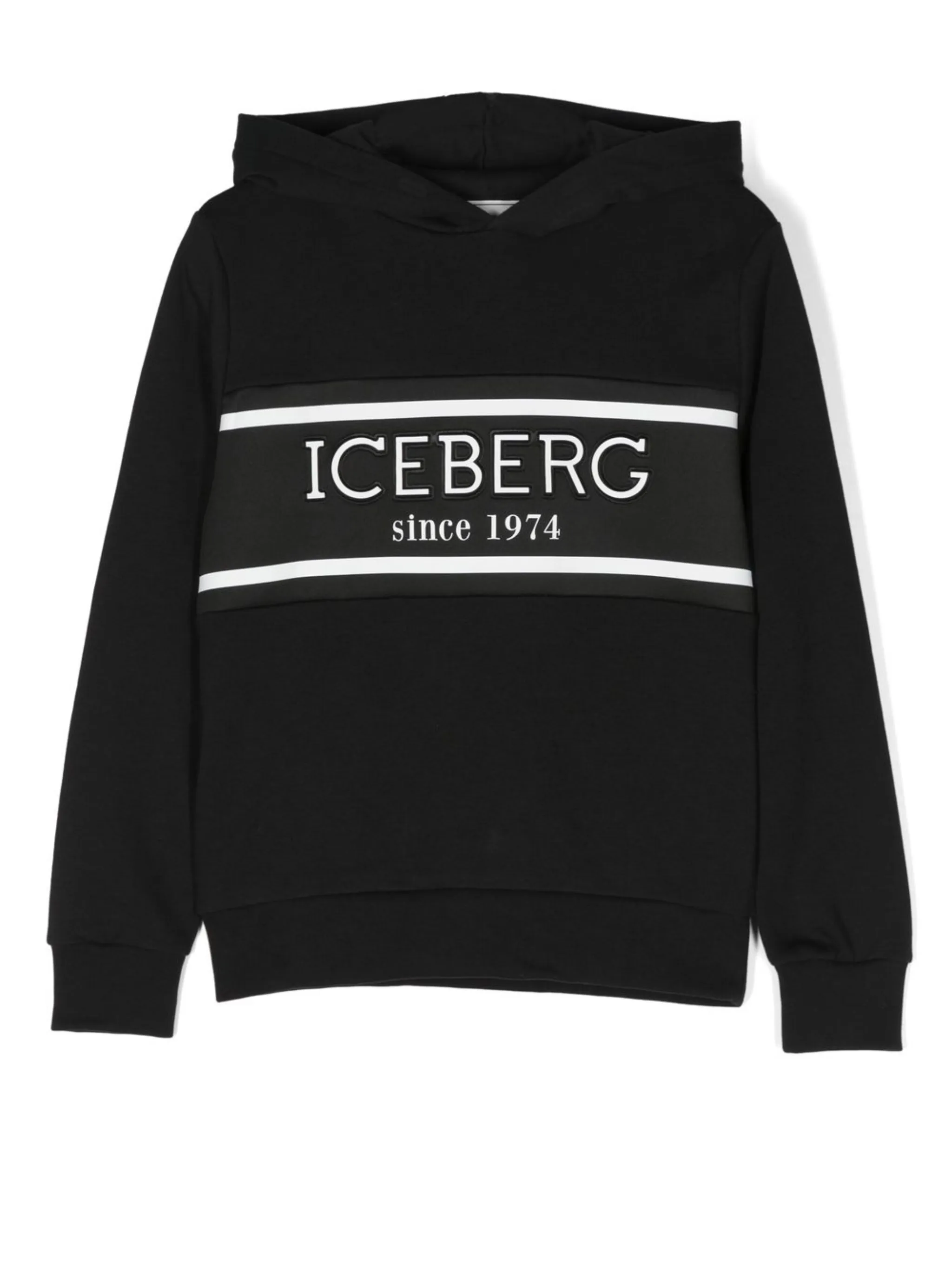 Худи из джерси с логотипом Iceberg Kids, черный
Худи из джерси с логотипом Iceberg Kids, черный