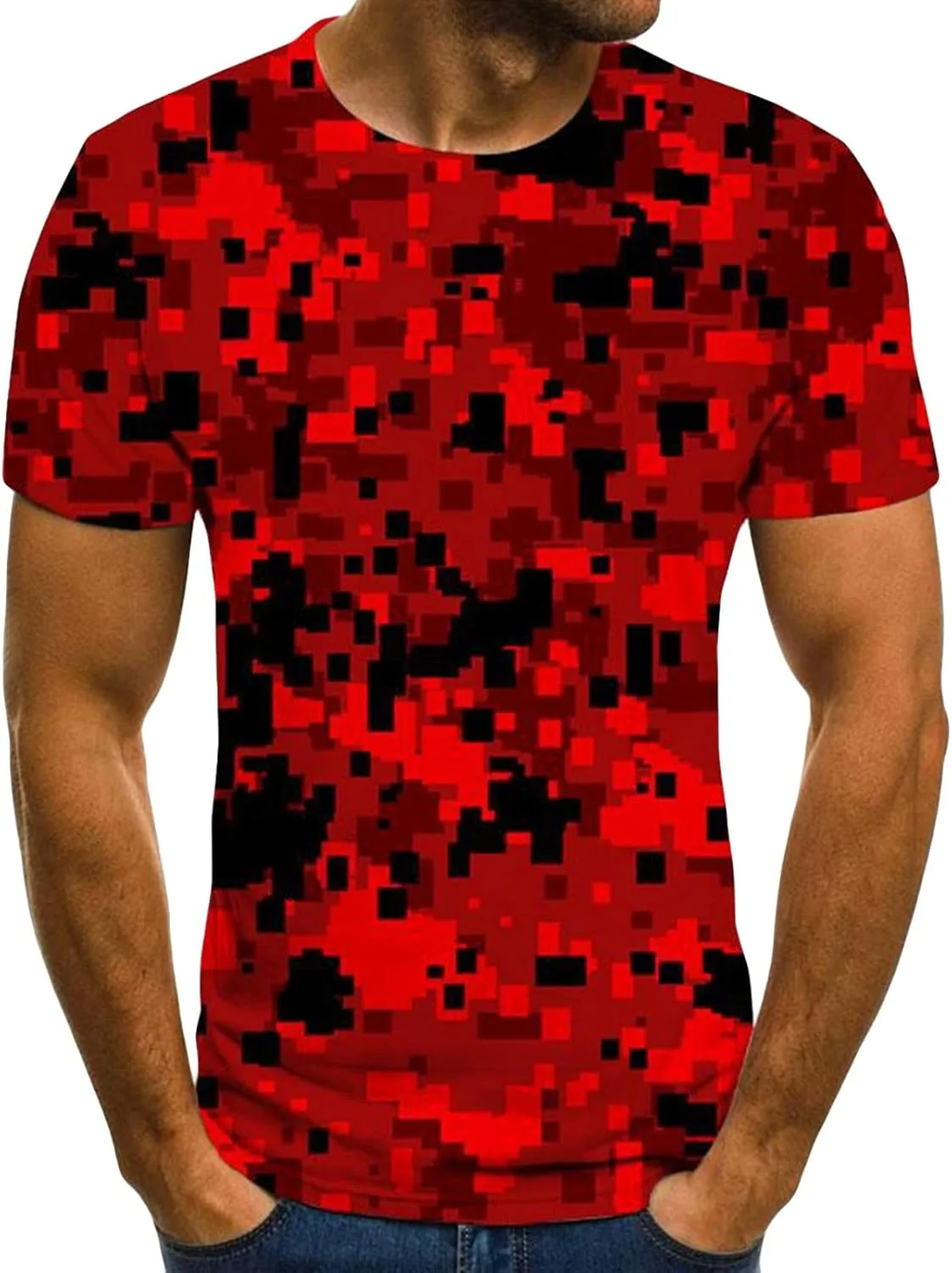 Мужская футболка Camo Printed Athletic с коротким рукавом Maiyifu-GJ
Мужская футболка Camo Printed Athletic с коротким рукавом Maiyifu-GJ