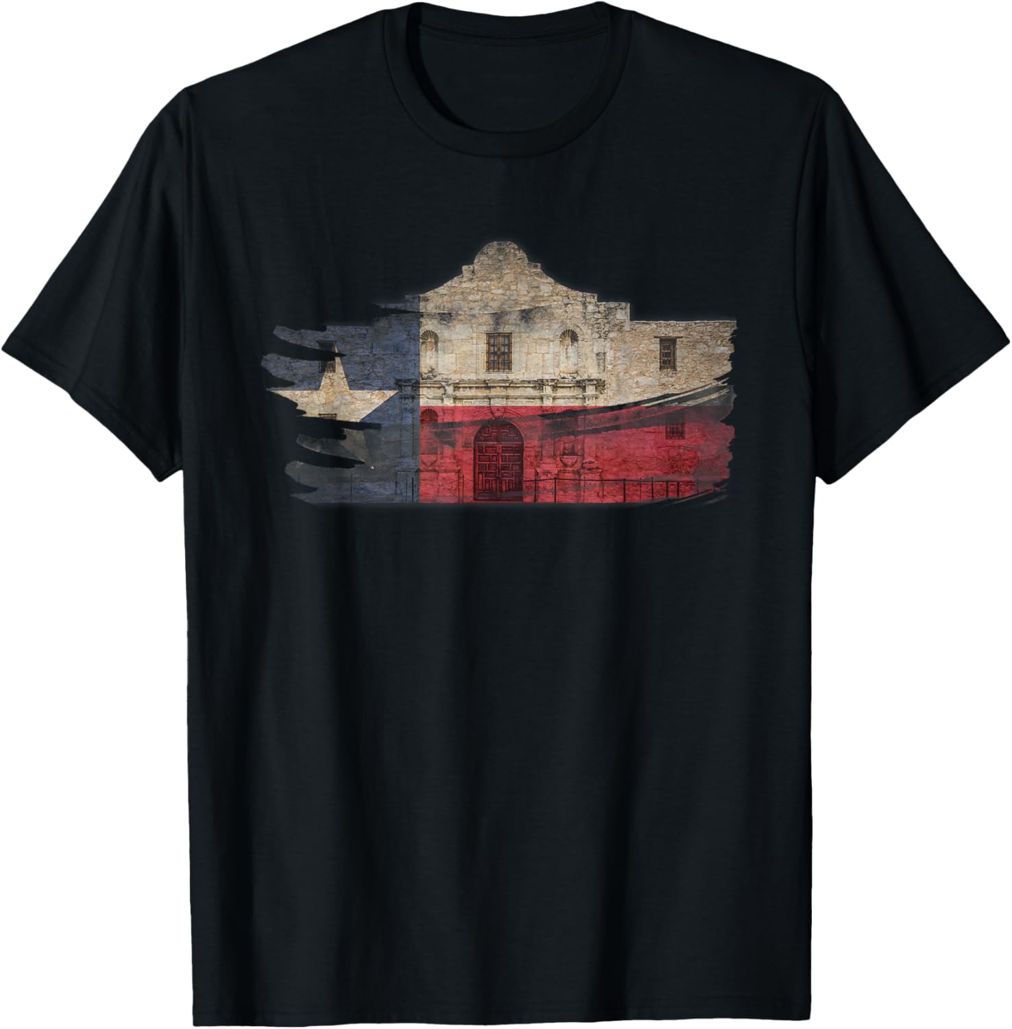 Футболка с изображением флага Техаса в винтажном стиле Аламо Proud Texas Flag Vintage Designs, черный
Футболка с изображением флага Техаса в винтажном стиле Аламо Proud Texas Flag Vintage Designs, черный