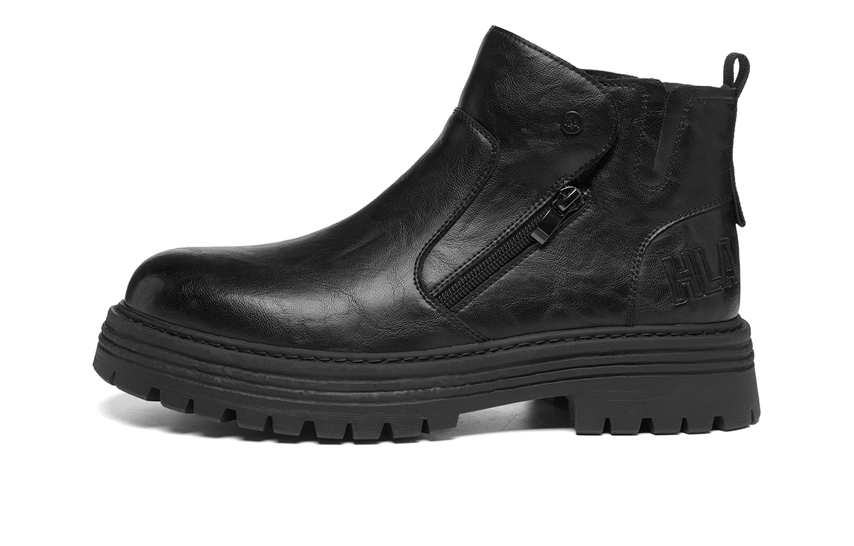 HLA Ботильоны мужские 4,5 см, черные
HLA Ботильоны мужские 4,5 см, черные