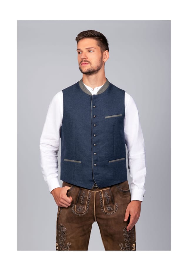 Традиционный жилет христианский Edelnice, синий
Традиционный жилет христианский Edelnice, синий