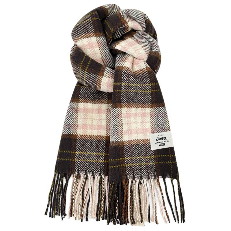 Шарф из искусственного кашемира Unisex Jeep, коричневый
Шарф из искусственного кашемира Unisex Jeep, коричневый