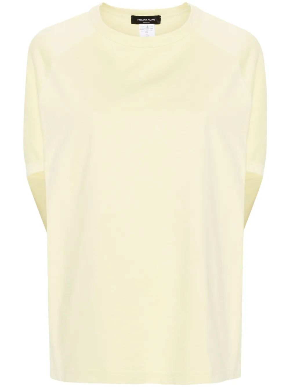 Футболка с круглым вырезом Fabiana Filippi, желтый
Футболка с круглым вырезом Fabiana Filippi, желтый