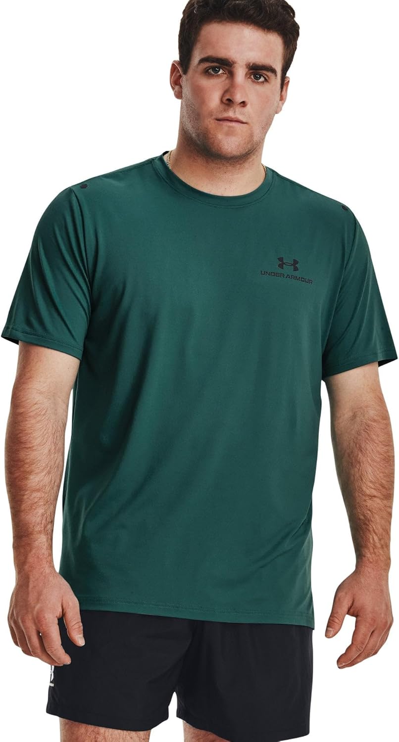 Мужская футболка Under Armour Rush Energy, Coastal Teal-Black
Мужская футболка Under Armour Rush Energy, Coastal Teal-Black
