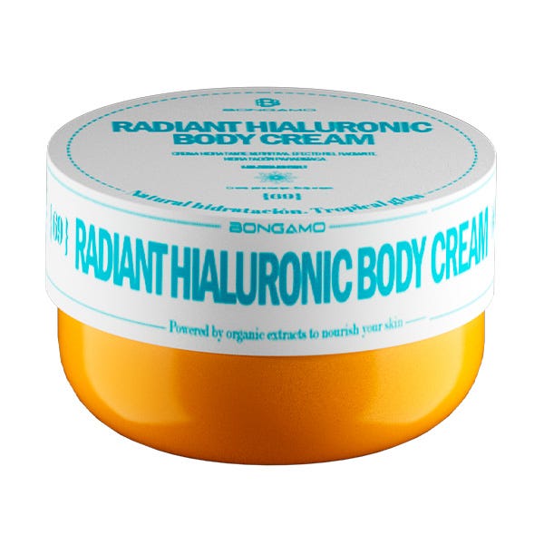 Увлажняющий и успокаивающий крем для тела BONGAMO Radiant Hialuronic Body Cream, 200 мл
Увлажняющий и успокаивающий крем для тела BONGAMO Radiant Hialuronic Body Cream, 200 мл