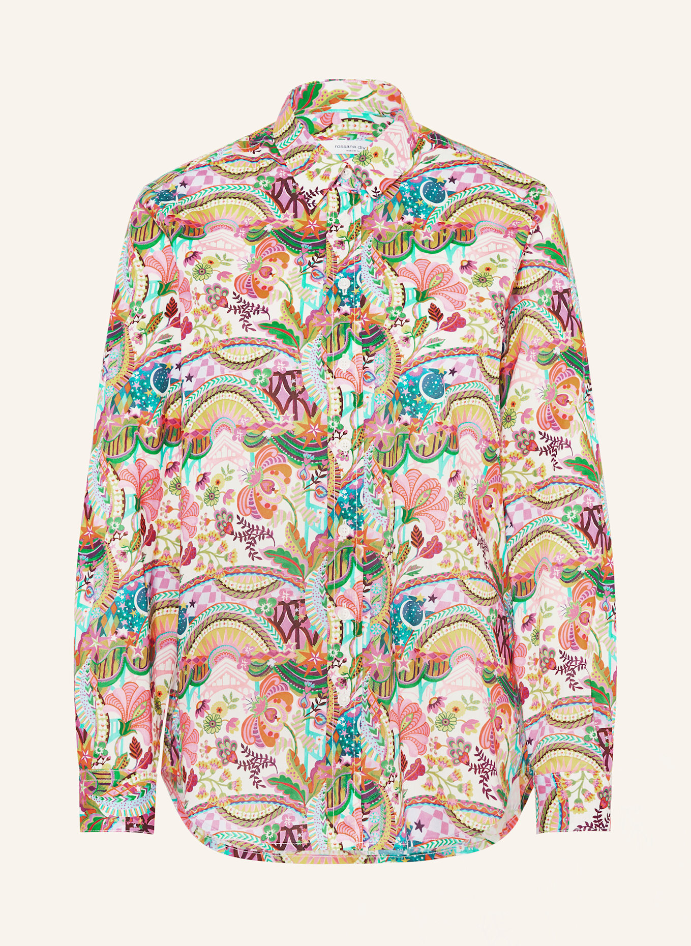 Рубашка блузка Rossana Diva, мультиколор
Рубашка блузка Rossana Diva, мультиколор