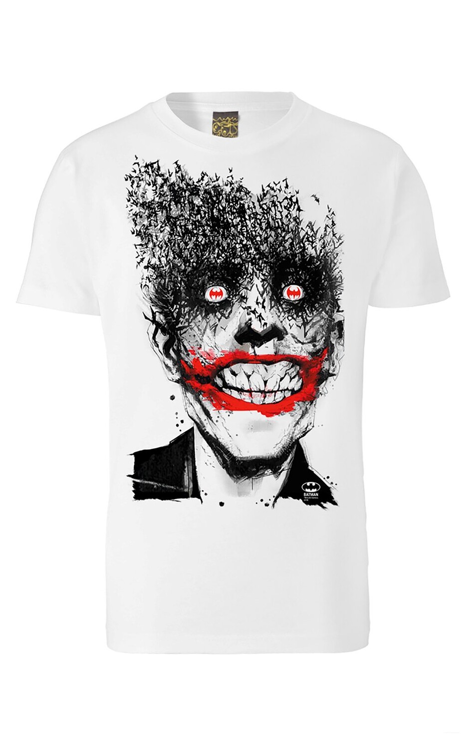 Футболка с принтом BATMAN JOKER BATS LOGOSHIRT, цвет weiß
Футболка с принтом BATMAN JOKER BATS LOGOSHIRT, цвет weiß