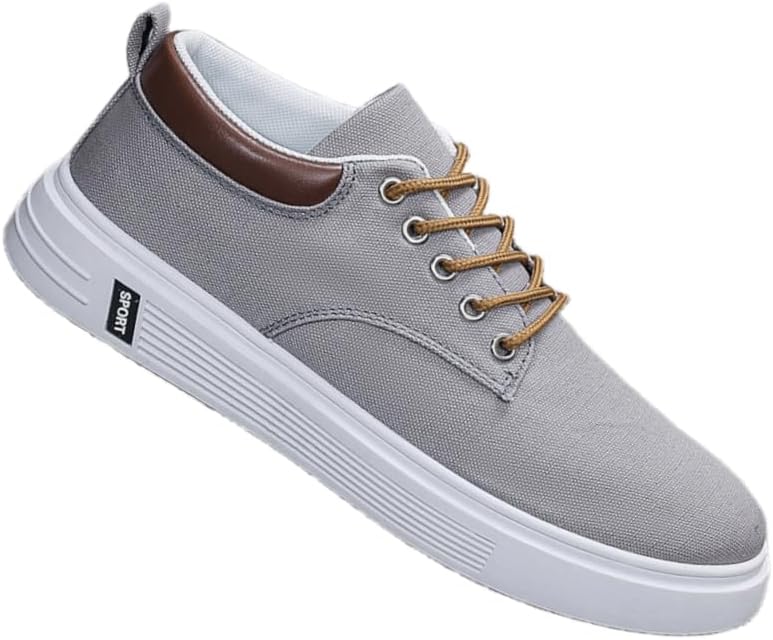 Мужские спортивные туфли, повседневные высокие кроссовки на шнуровке, с толстой подошвой, верхом из дышащей ткани, круглым носком и удобным стилем обуви, подходящей для ношения в любое время года Hoalox, серый
Мужские спортивные туфли, повседневные высокие кроссовки на шнуровке, с толстой подошвой, верхом из дышащей ткани, круглым носком и удобным стилем обуви, подходящей для ношения в любое время года Hoalox, серый