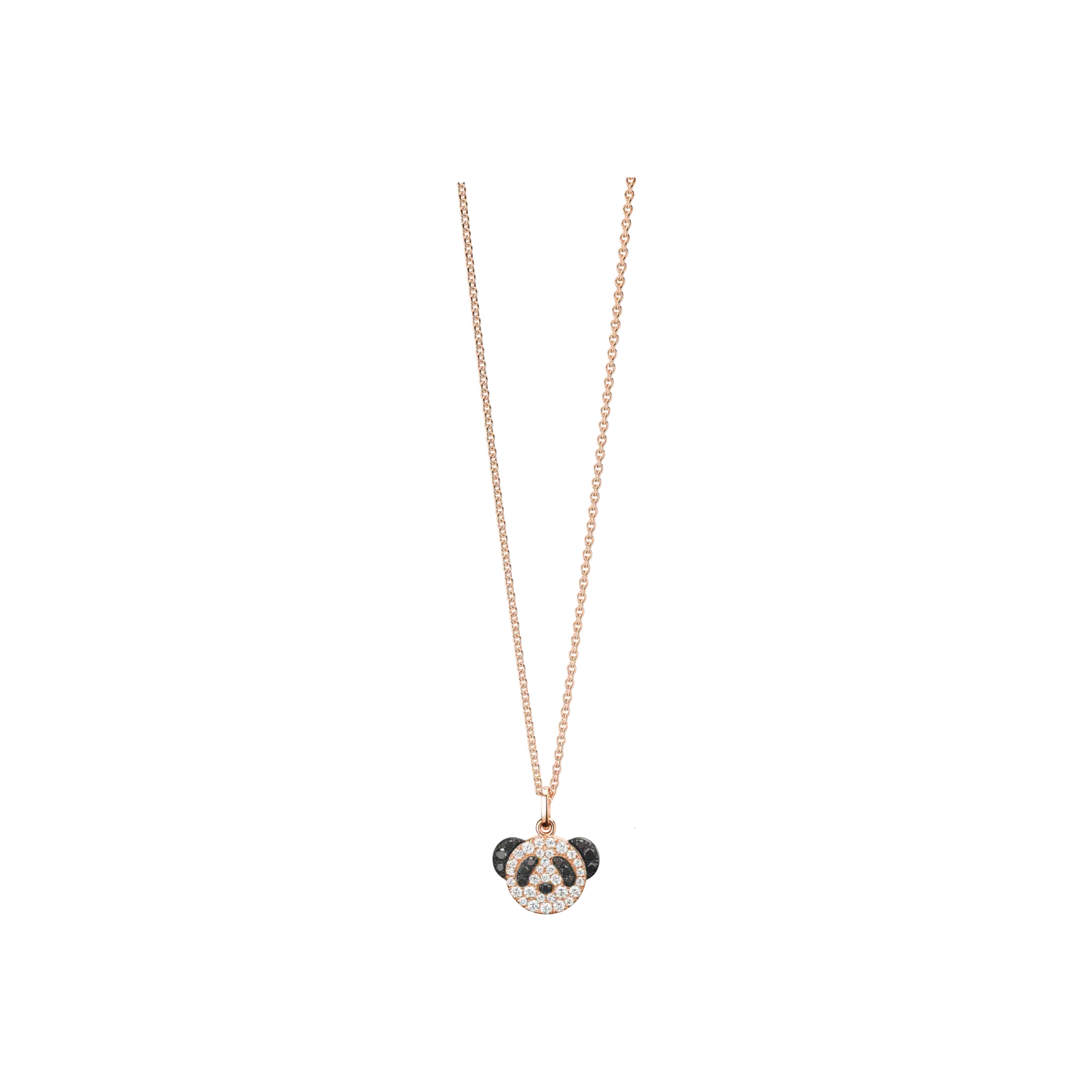 Колье Petite bo bo из розового золота с белыми и черными бриллиантами Qeelin
Колье Petite bo bo из розового золота с белыми и черными бриллиантами Qeelin