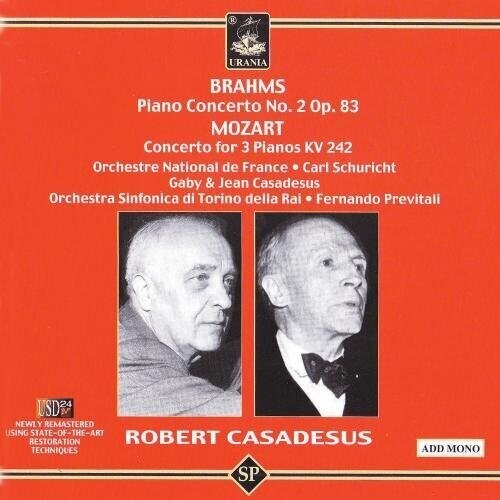 CD диск Brahms / Mozart / Gaby / Onf / Schuricht: Concerto No 2 for Piano & Orchestra
CD диск Brahms / Mozart / Gaby / Onf / Schuricht: Concerto No 2 for Piano & Orchestra