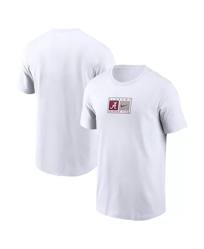 Мужская белая футболка Alabama Crimson Tide Campus Logo Swoosh Nike
Мужская белая футболка Alabama Crimson Tide Campus Logo Swoosh Nike