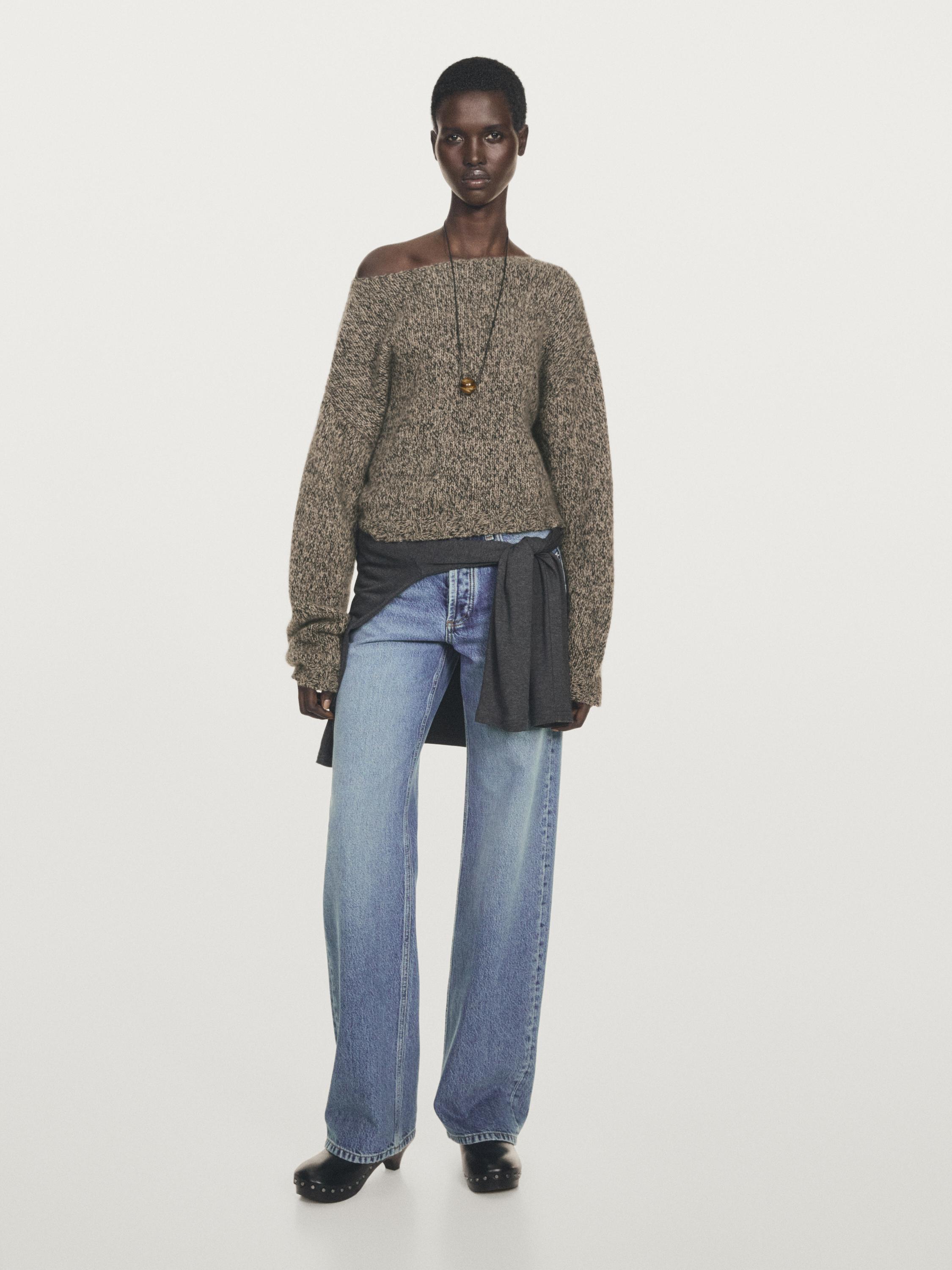 100% кашемировый трикотажный свитер с вырезом-лодочкой Massimo Dutti, Mink
100% кашемировый трикотажный свитер с вырезом-лодочкой Massimo Dutti, Mink