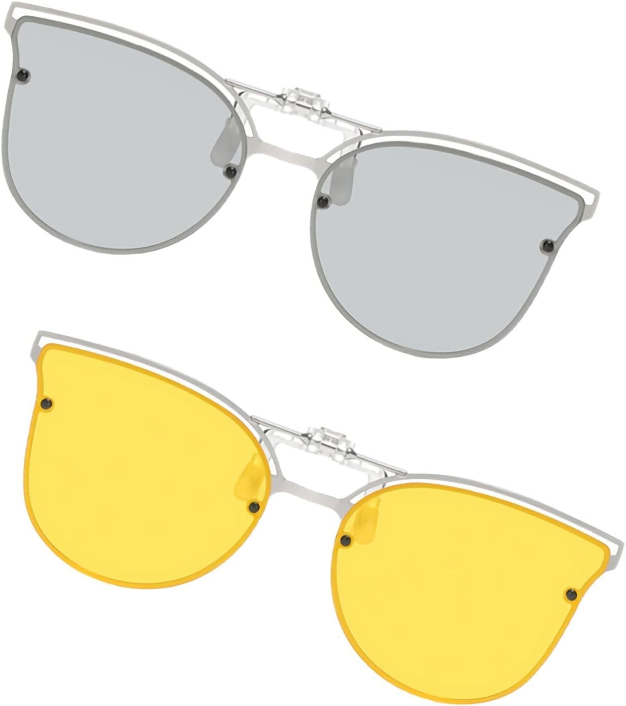 Солнцезащитные очки, надеваемые поверх обычных очков, поляризованные солнцезащитные очки с зажимом для очков с диоптриями, откидные очки для рыбалки и вождения RuiJinGen, Am12 Silveryellow
Солнцезащитные очки, надеваемые поверх обычных очков, поляризованные солнцезащитные очки с зажимом для очков с диоптриями, откидные очки для рыбалки и вождения RuiJinGen, Am12 Silveryellow