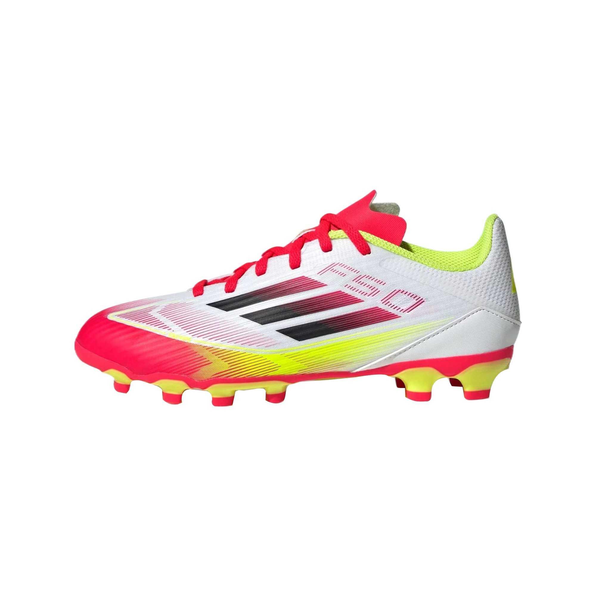 Adidas Детские футбольные бутсы F50 League с противоскользящей и износостойкой дышащей подошвой, низкие, бело-красные/черные
Adidas Детские футбольные бутсы F50 League с противоскользящей и износостойкой дышащей подошвой, низкие, бело-красные/черные