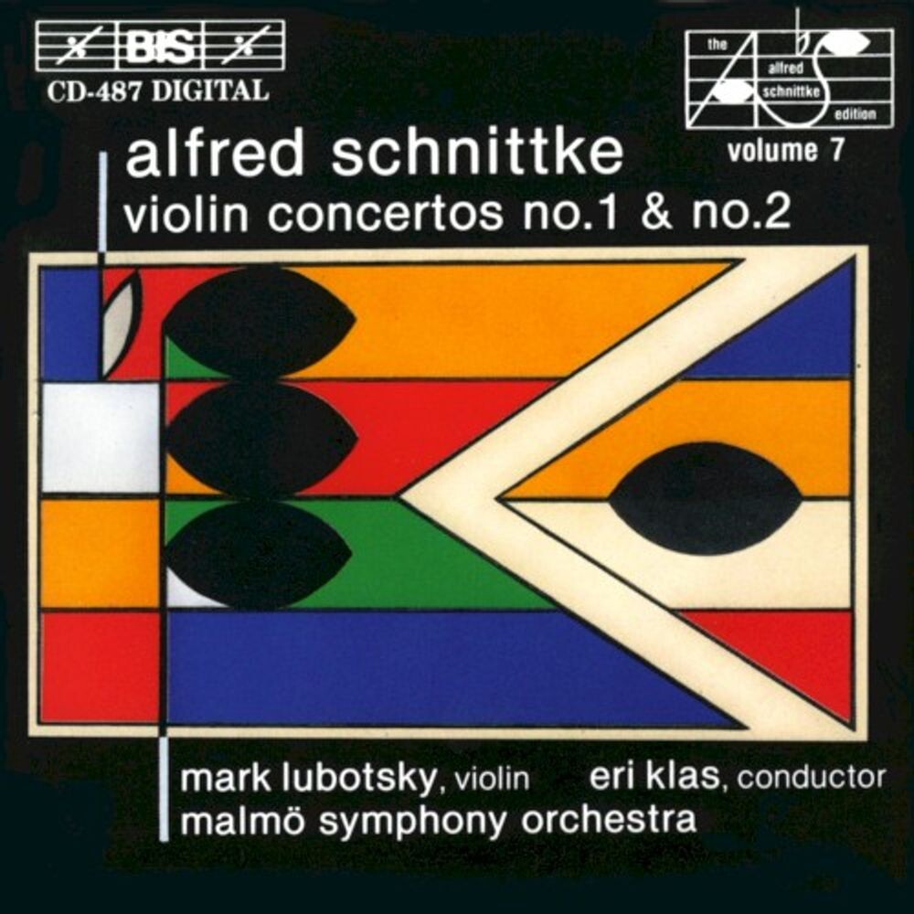 Диск CD Schnittke: Violin Concertos Nos. 1 & 2 - Alfred Schnittke, Mark Lubotsky, Malmö Symphony Orchestra, Eri Klas
Диск CD Schnittke: Violin Concertos Nos. 1 & 2 - Alfred Schnittke, Mark Lubotsky, Malmö Symphony Orchestra, Eri Klas