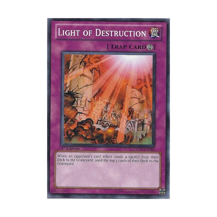 CCG Свет разрушения (Общий), Yu-Gi-Oh - Duelist Revolution - Singles
CCG Свет разрушения (Общий), Yu-Gi-Oh - Duelist Revolution - Singles