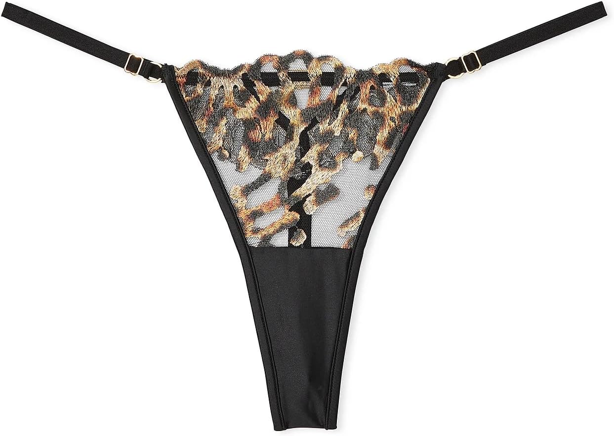 Трусики-стринги Victoria's Secret с леопардовым принтом и вышивкой, регулируемые, Leopard
Трусики-стринги Victoria's Secret с леопардовым принтом и вышивкой, регулируемые, Leopard