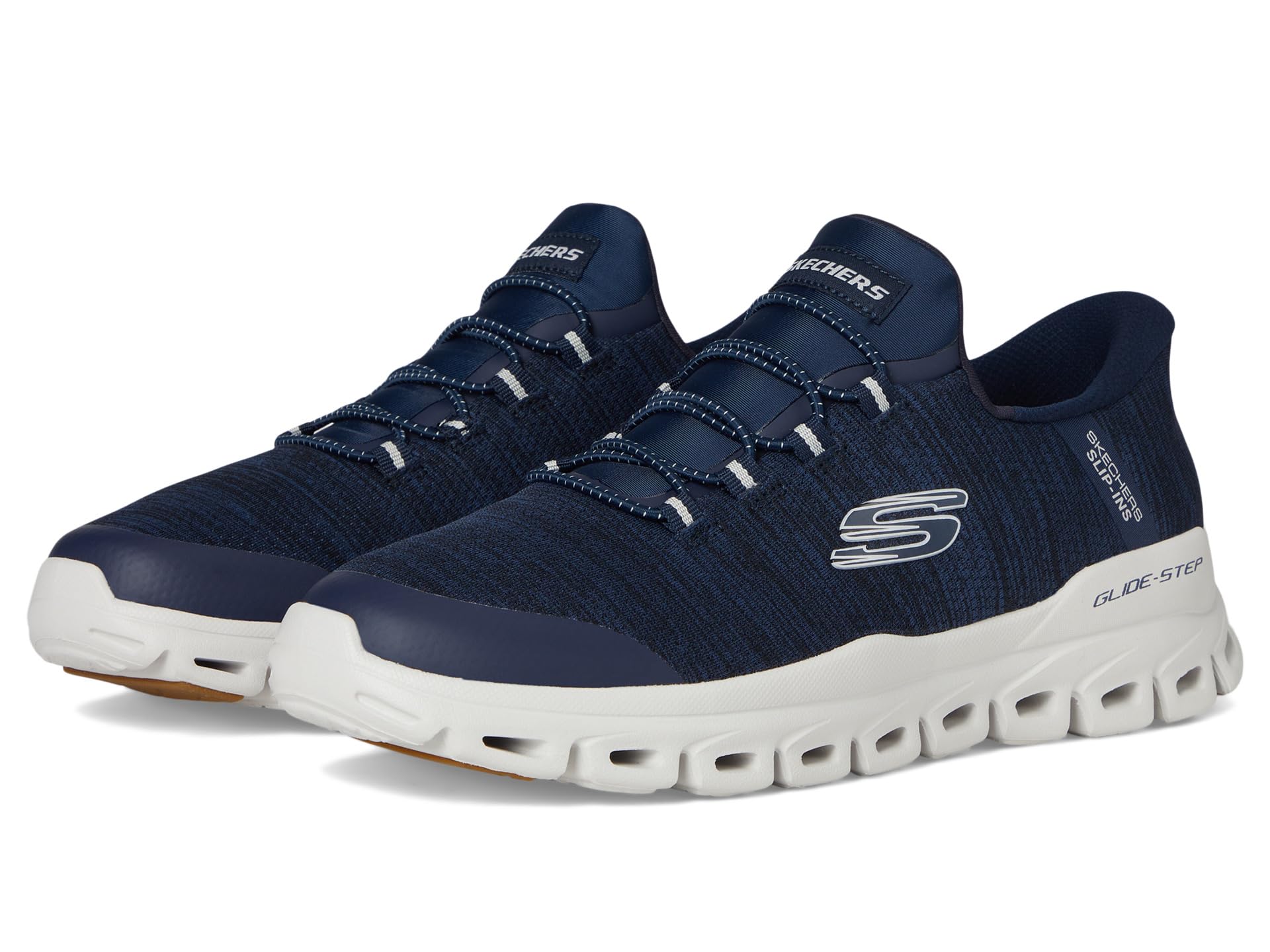 Кроссовки SKECHERS Glide-Step Zefyr Hands Free Slip-In, темно-синий 
Кроссовки SKECHERS Glide-Step Zefyr Hands Free Slip-In, темно-синий