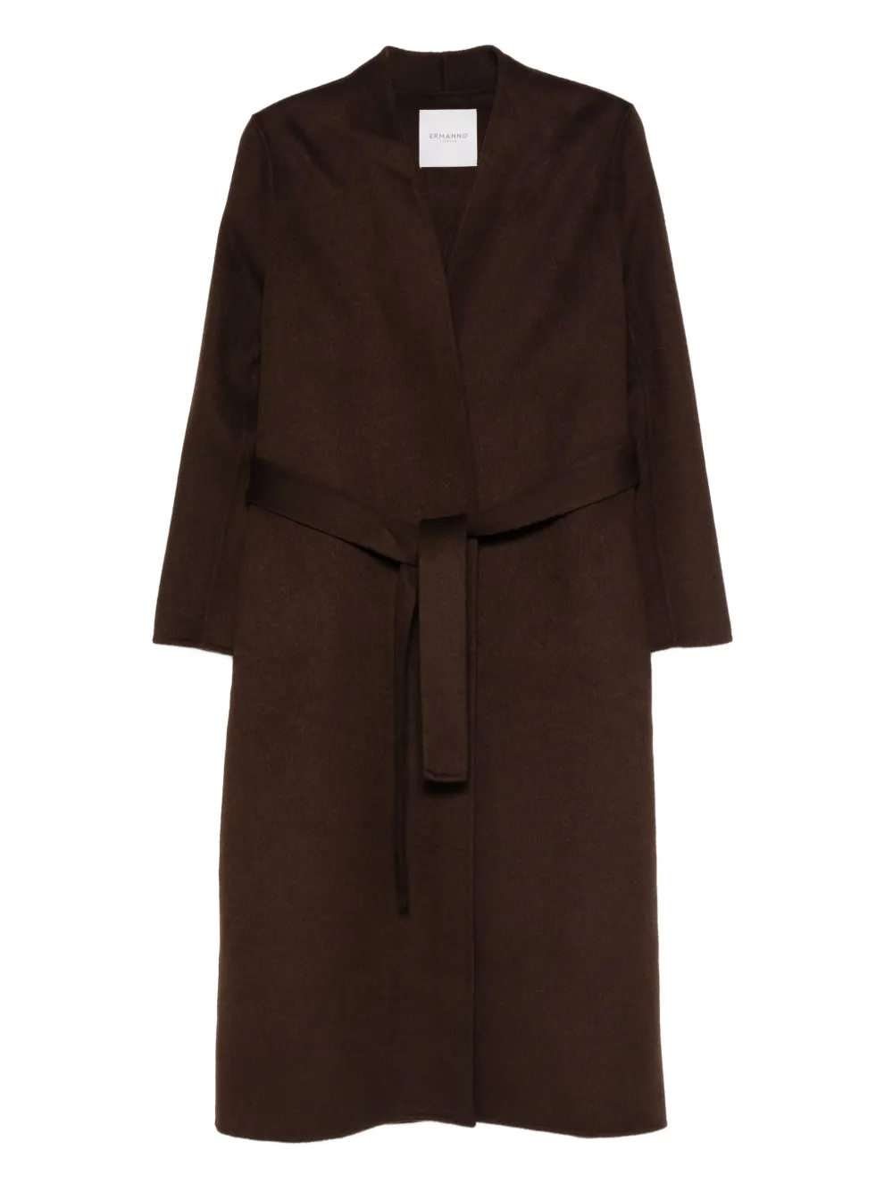 Пальто с поясом Ermanno Firenze, коричневый
Пальто с поясом Ermanno Firenze, коричневый