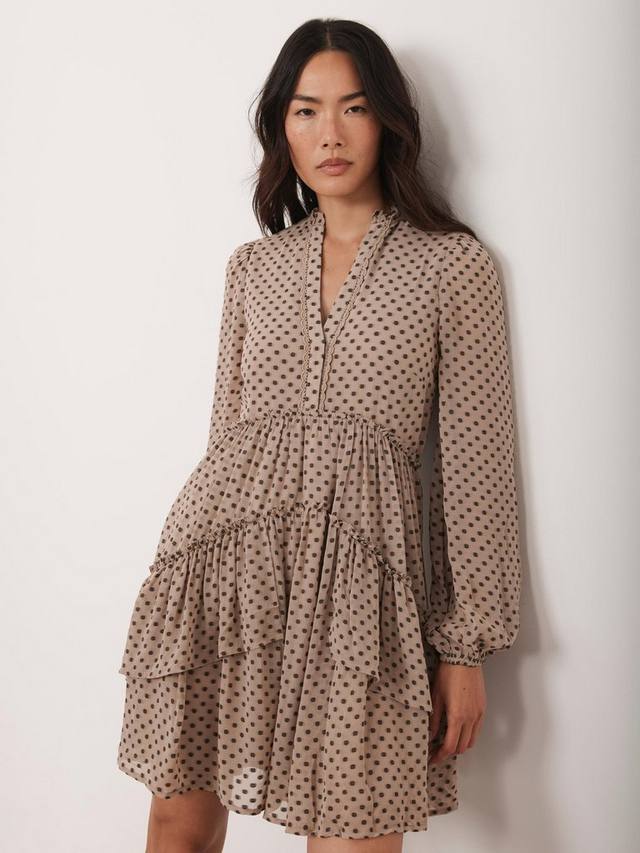 Платье мини из спот-жаккарда Mint Velvet, Natural
Платье мини из спот-жаккарда Mint Velvet, Natural