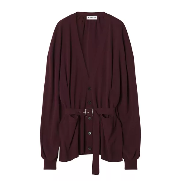 Свободный кардиган из шерсти и кашемира Lanvin, красный
Свободный кардиган из шерсти и кашемира Lanvin, красный