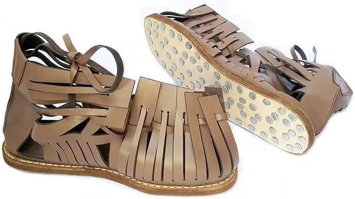 Универсальный легионер римской армии, коричневые кожаные мужские римские сандалии, новый деревенский винтажный декор для дома, подарки Generic, коричневый
Универсальный легионер римской армии, коричневые кожаные мужские римские сандалии, новый деревенский винтажный декор для дома, подарки Generic, коричневый