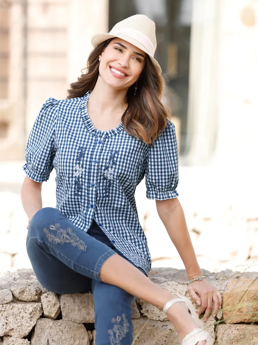 Классическая блузка Classic Basics, джинсовый
Классическая блузка Classic Basics, джинсовый