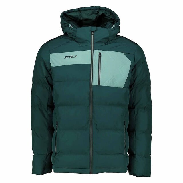 Мужская зеленая куртка с функциональной изоляцией 2Xu, зеленый 
Мужская зеленая куртка с функциональной изоляцией 2Xu, зеленый