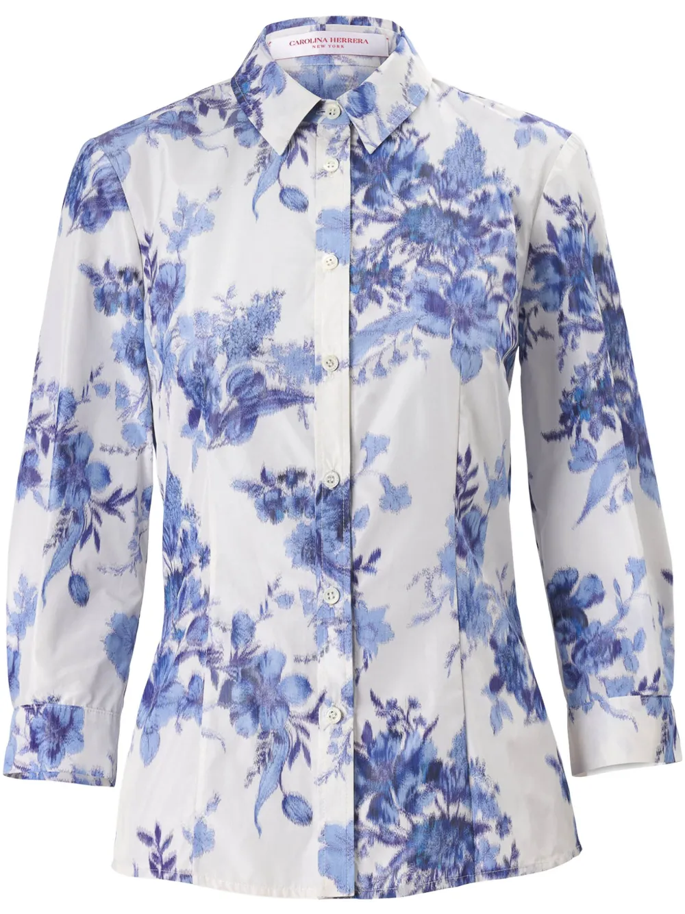 Рубашка с цветочным принтом Carolina Herrera, нейтральный
Рубашка с цветочным принтом Carolina Herrera, нейтральный