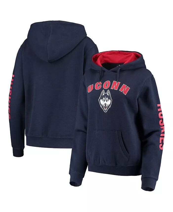 Женский темно-синий пуловер с капюшоном UConn Huskies Loud and Proud Colosseum
Женский темно-синий пуловер с капюшоном UConn Huskies Loud and Proud Colosseum