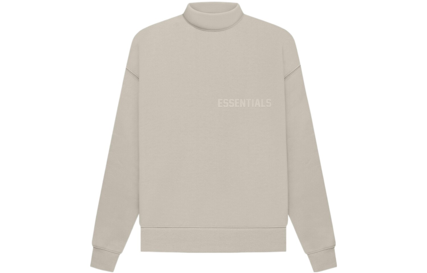 Толстовка унисекс дымчато-серая Fear Of God Essentials, серый 
Толстовка унисекс дымчато-серая Fear Of God Essentials, серый