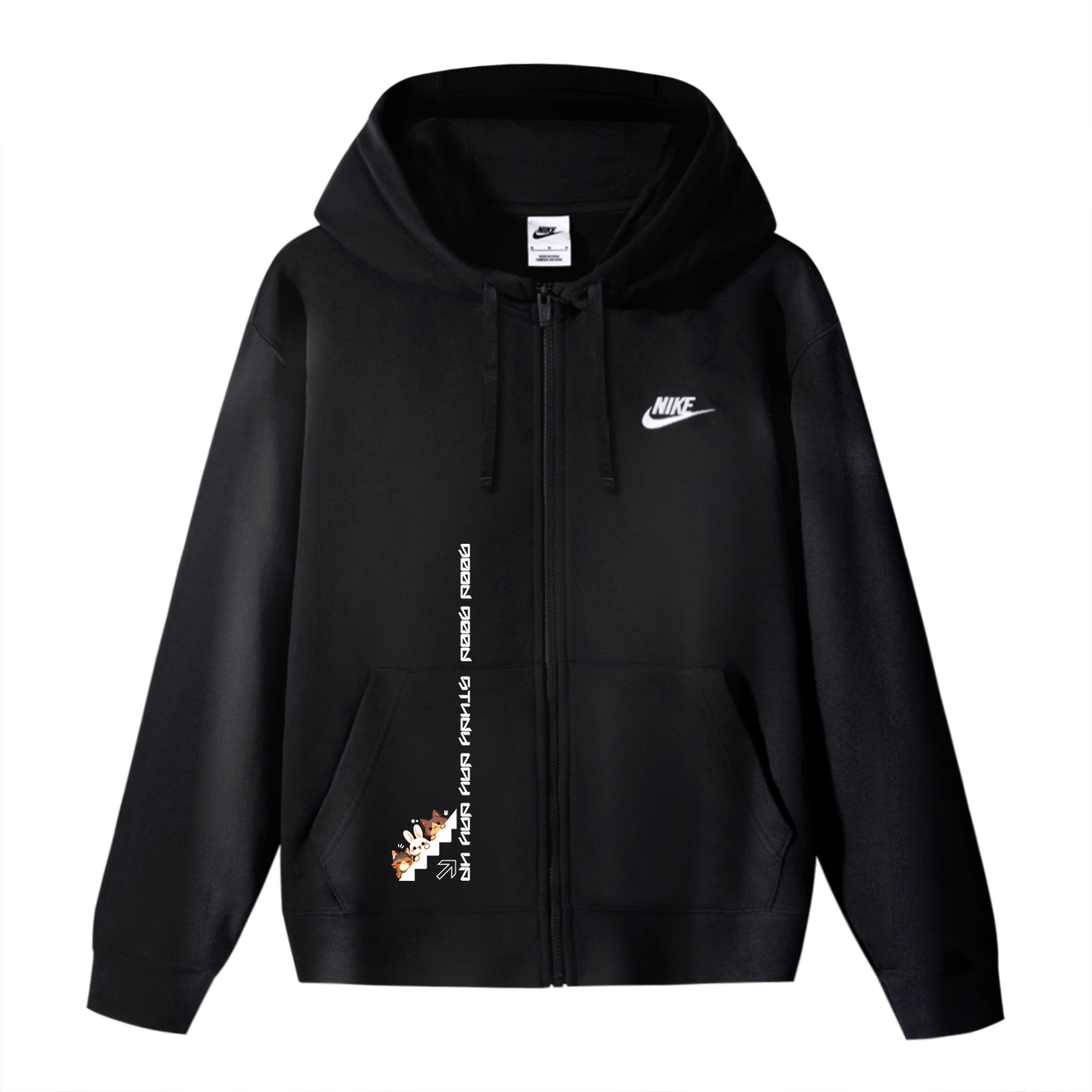 Nike Куртка унисекс черная, Black
Nike Куртка унисекс черная, Black
