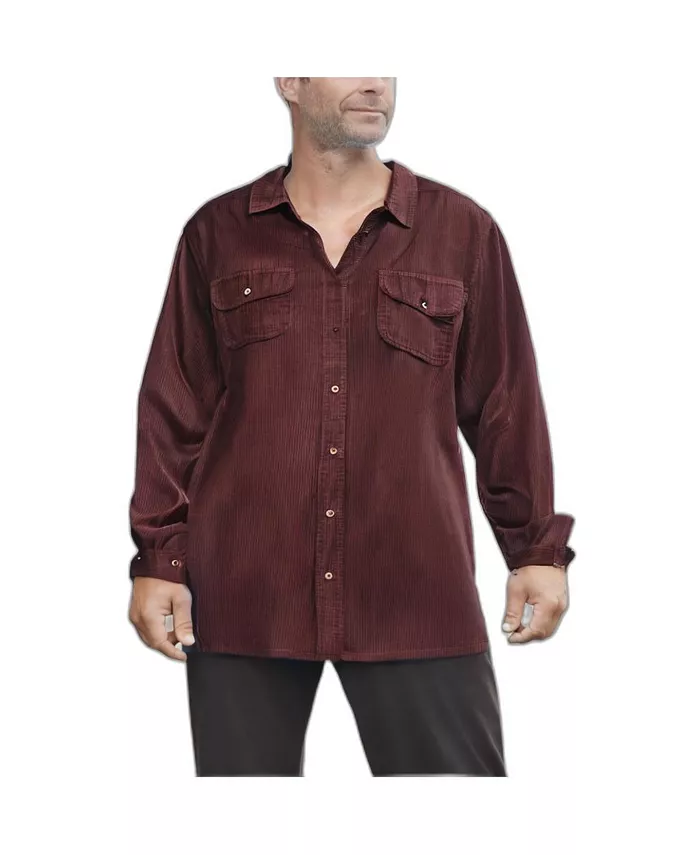 Большие и высокие размеры: рубашка с длинным рукавом из вельвета KingSize, красный
Большие и высокие размеры: рубашка с длинным рукавом из вельвета KingSize, красный