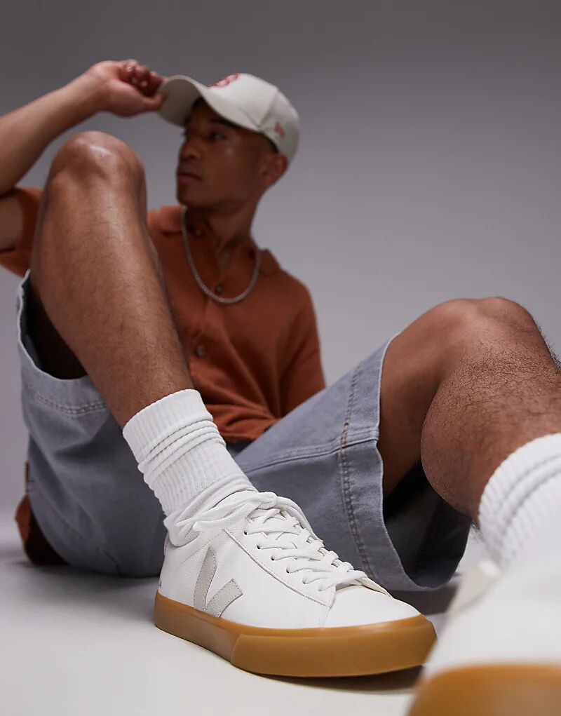 VEJA – Campo – Кроссовки белого цвета с резиновой подошвой
VEJA – Campo – Кроссовки белого цвета с резиновой подошвой