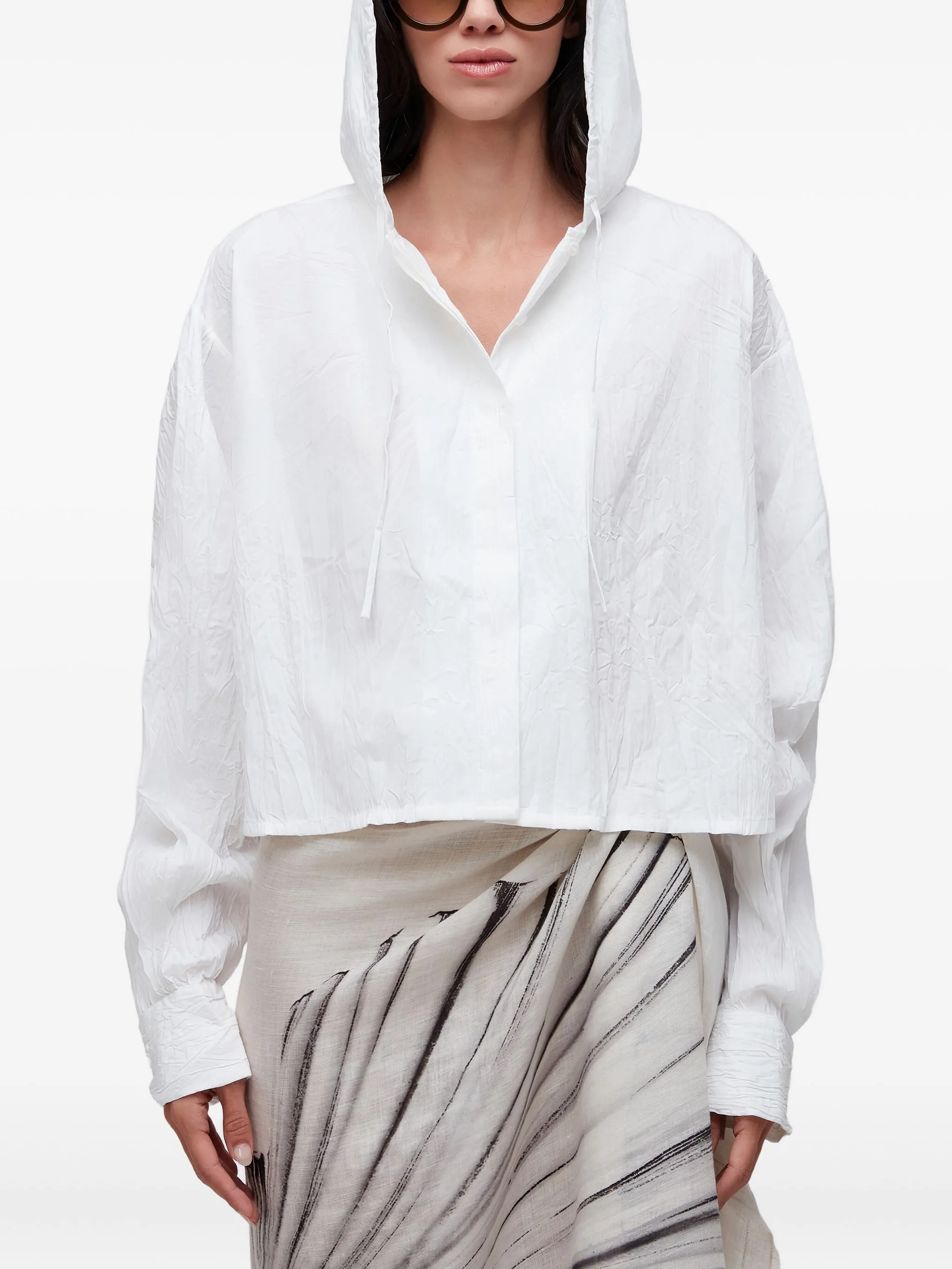 Укороченное худи Osklen, белый
Укороченное худи Osklen, белый