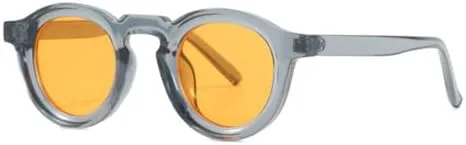 Круглые солнцезащитные очки для женщин и мужчин в стиле панк, ретро, модные солнцезащитные очки с прозрачными линзами и оправой UV400 MTZJH, Gray Yellow
Круглые солнцезащитные очки для женщин и мужчин в стиле панк, ретро, модные солнцезащитные очки с прозрачными линзами и оправой UV400 MTZJH, Gray Yellow