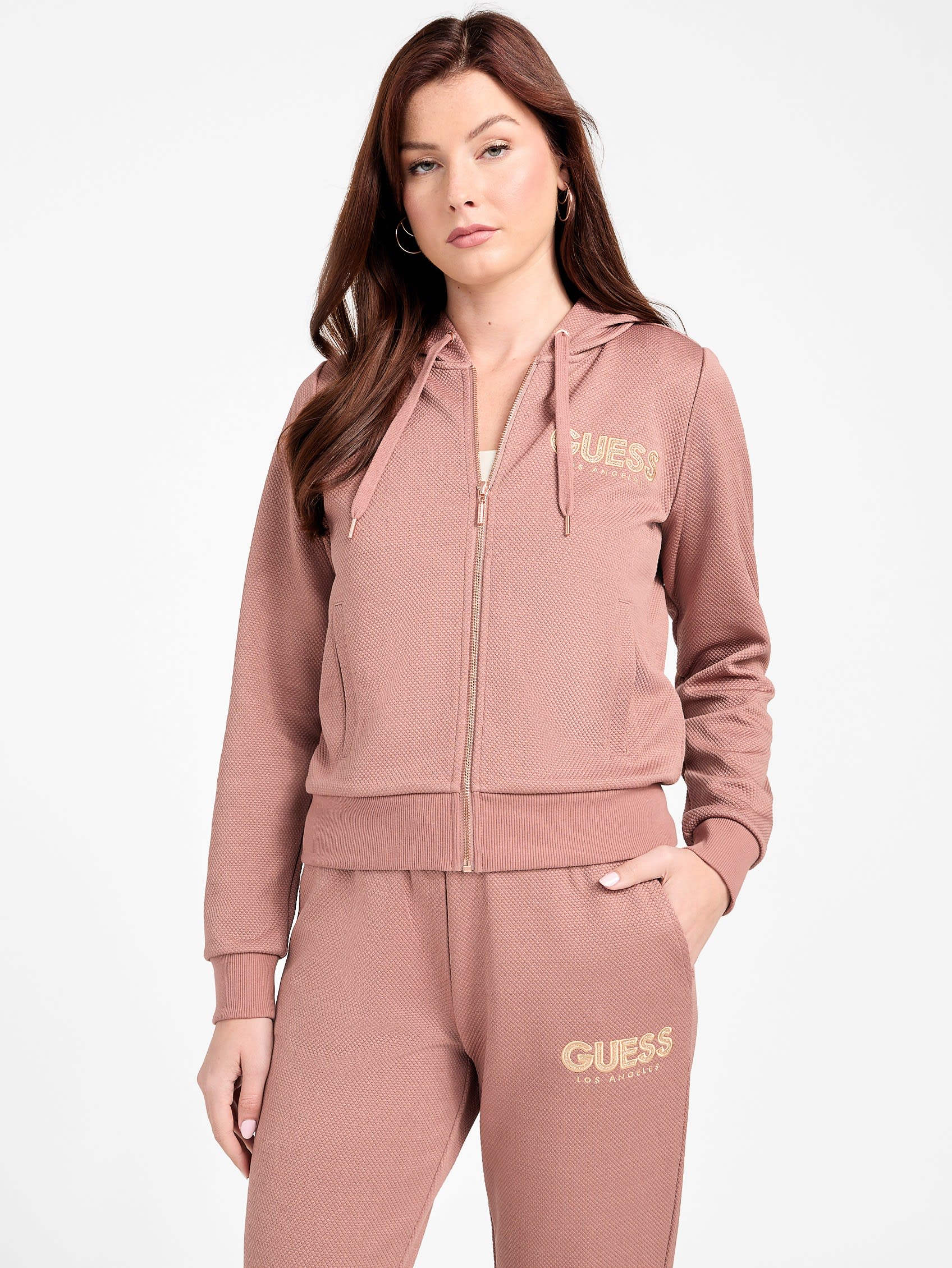 Толстовка с капюшоном Casandra Jacquard на молнии Guess Factory, цвет roasted chestnut
Толстовка с капюшоном Casandra Jacquard на молнии Guess Factory, цвет roasted chestnut