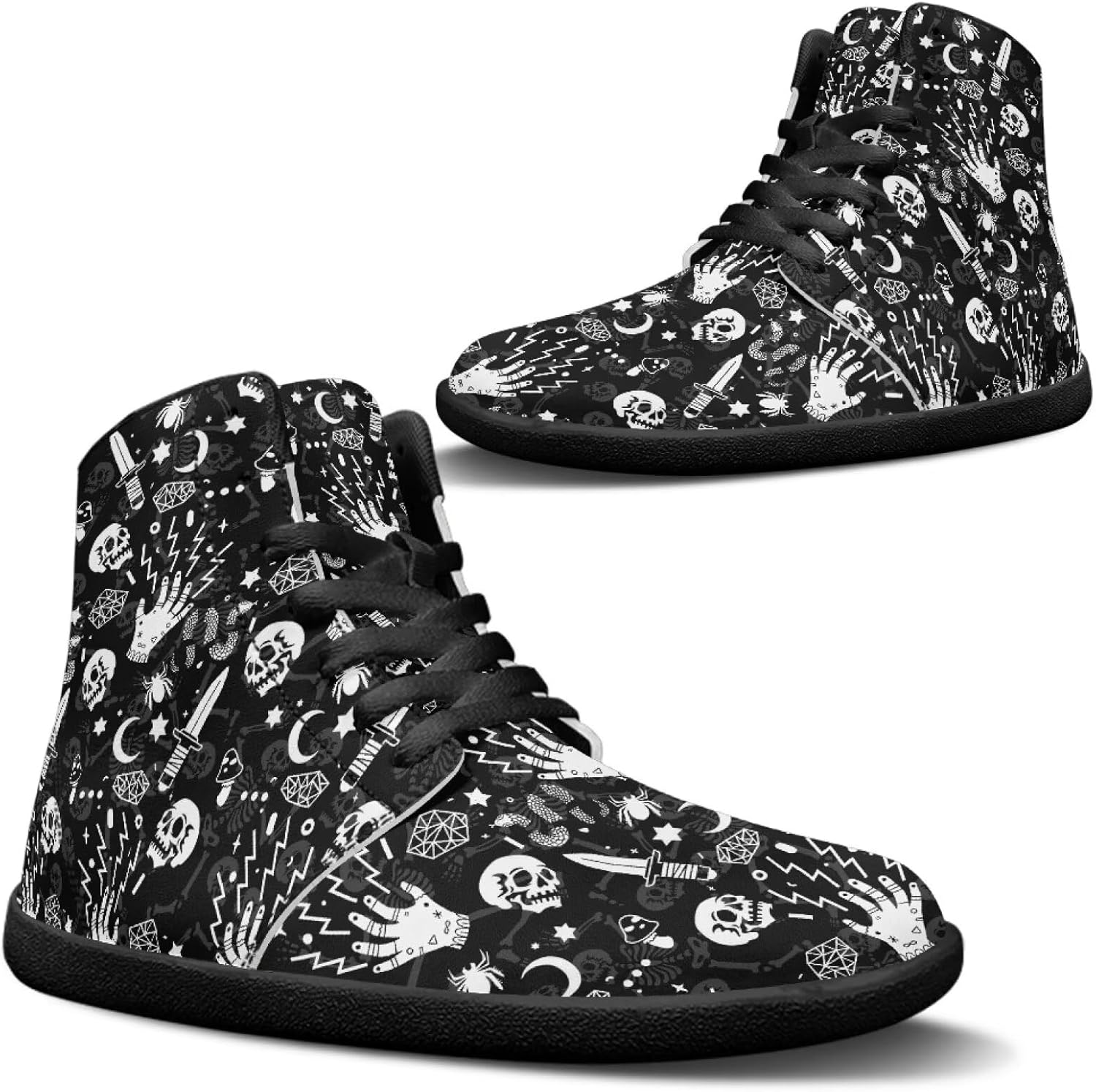 Мужские высокие кроссовки Легкие, комфортные, широкий носок, обувь для босоногой ходьбы, противоскользящие, с нулевым перепадом, спортивные кроссовки Размеры США 5-14 Qoiuvncy, Skull Series
Мужские высокие кроссовки Легкие, комфортные, широкий носок, обувь для босоногой ходьбы, противоскользящие, с нулевым перепадом, спортивные кроссовки Размеры США 5-14 Qoiuvncy, Skull Series