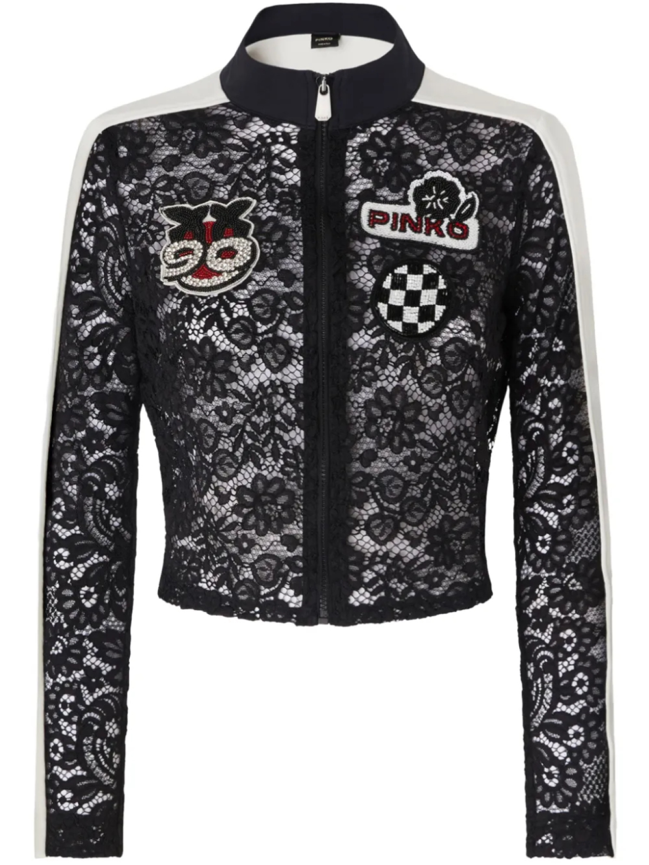 Жакет из цветочного кружева PINKO, черный
Жакет из цветочного кружева PINKO, черный