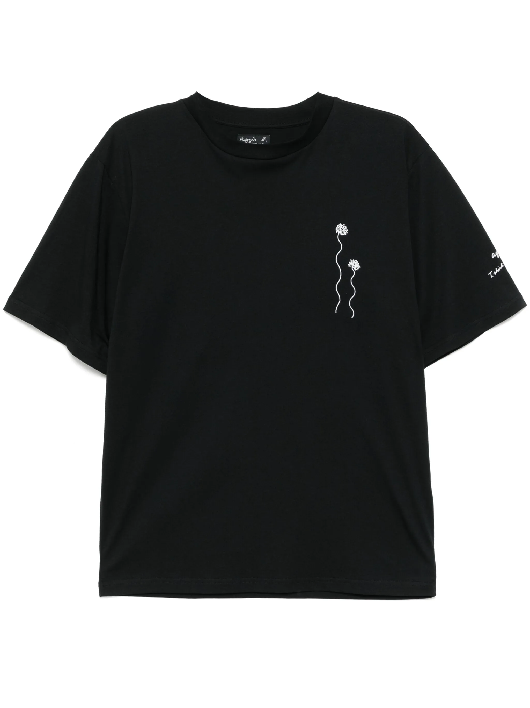Футболка с графичным принтом Agnès B., черный
Футболка с графичным принтом Agnès B., черный
