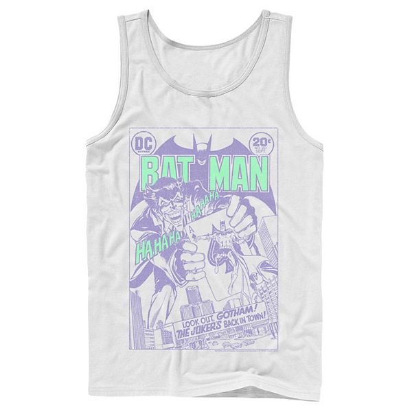 Мужская майка dc comics batman joker cover Licensed Character
Мужская майка dc comics batman joker cover Licensed Character